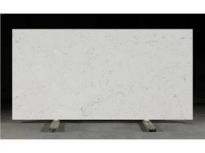 Quarzplatte, die wie Carrara-Marmor aussieht